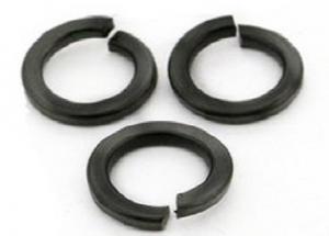 Quality Black Finish Regular Standard Split Lock Washer / Customization Support Spring Lock Washer for sale