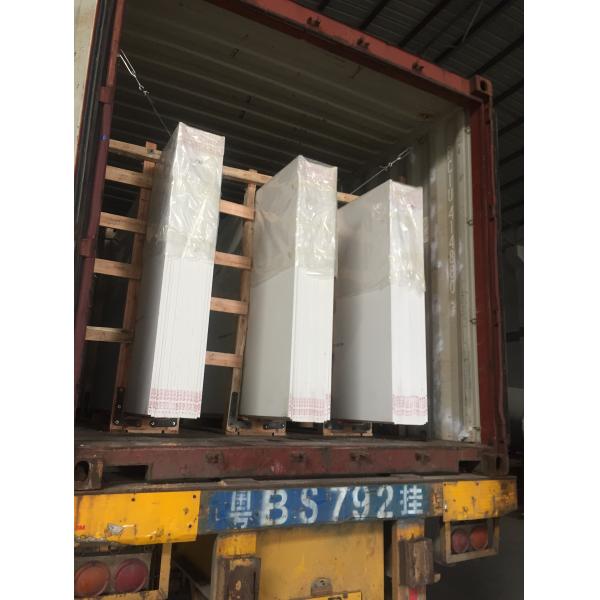 Professional White Carrara Engineered Quartz Stone Top Anti Penetration