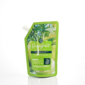 Green Sliver Food Grade 500ml Spout Bag Flip Top Lid