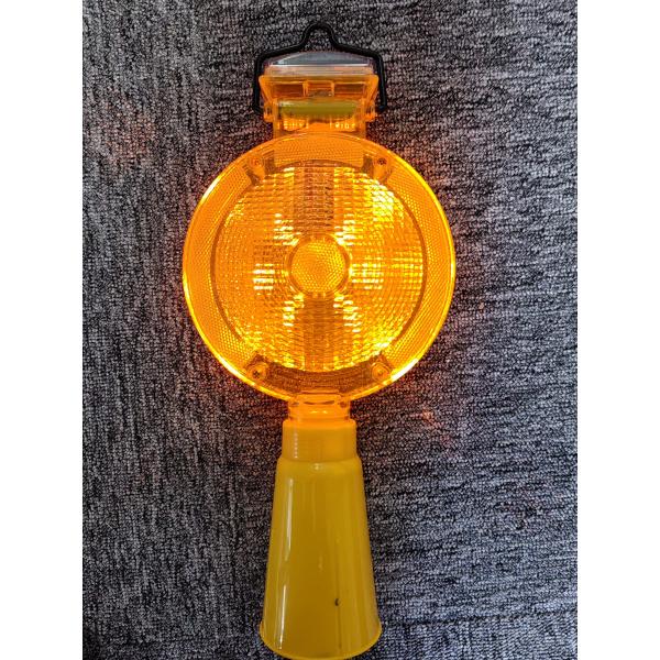 New Solar Road Construction Traffic Blinking Barricade Warning Lights Obstacle Safety Flashing Light