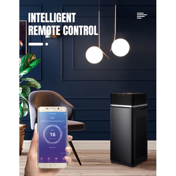 Portable Hepa Negative Ion Air Cleaner Home Office Silent Ionic Air Purifier