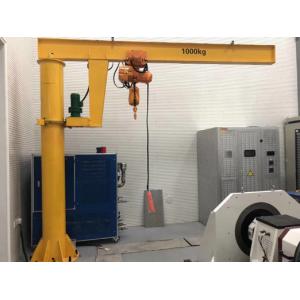 Workshop Floor Mounted Jib Crane 3 Ton Rated Loading Capacity 8m/min Lifting