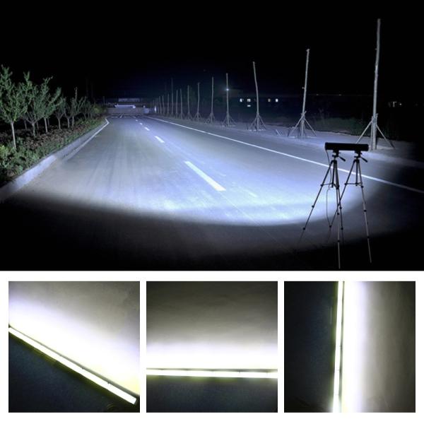 Strobe Single COB 108W 5940lm Emergency Led Light Bar