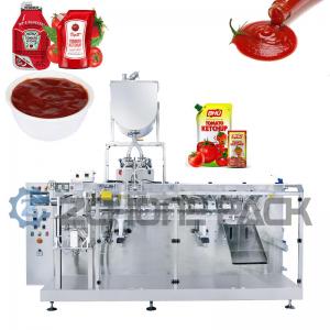 Quality Pouches Feeding Bag Horizontal Doypack Packing Machine Double Feeding Pouch for sale