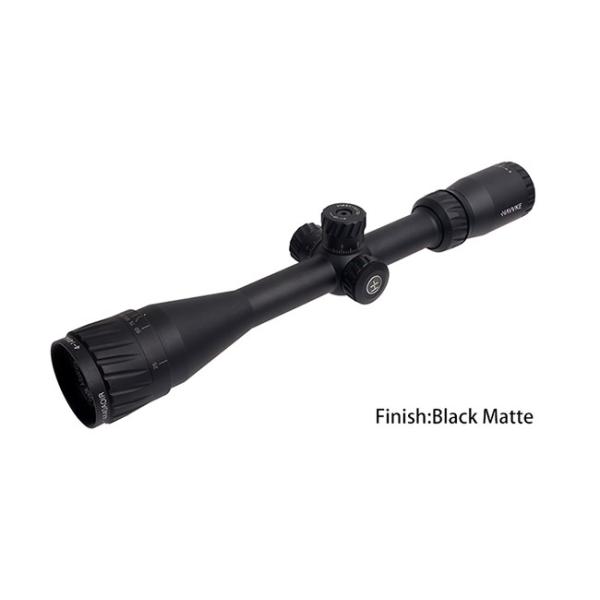 Tactical Hunting 4-14x40 AOE Scope With Red / Green / Blue Illuminated Mil - Dot Reticle 1/8 MOA