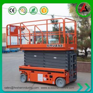 Quality Self Propelled Mobile Scissor Lift Hydraulic 40 Ft Electric Scissor Lift for sale