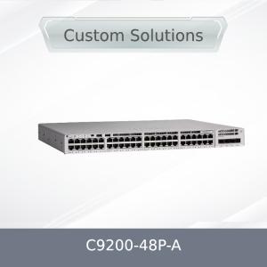 China High Quality Ciscos C9200-48p-a C9200 Series 48-Port Poe+ Network Advantage Switch on sale