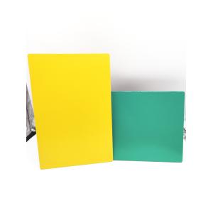 Quality PE Outdoor ACP Aluminium Composite Hoarding Board Solid Color for sale
