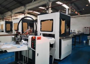 Quality Automatic Box Making Machine For Samsung Mobile Phone Boxes Factory With Gluing Feeding Pasting for sale