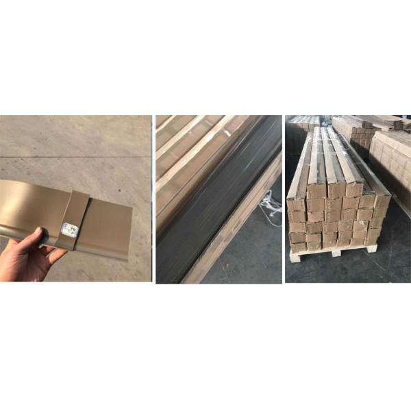 Customer's Request PVC Flexible Flooring Wall Base and Cove Former with Capping Strip