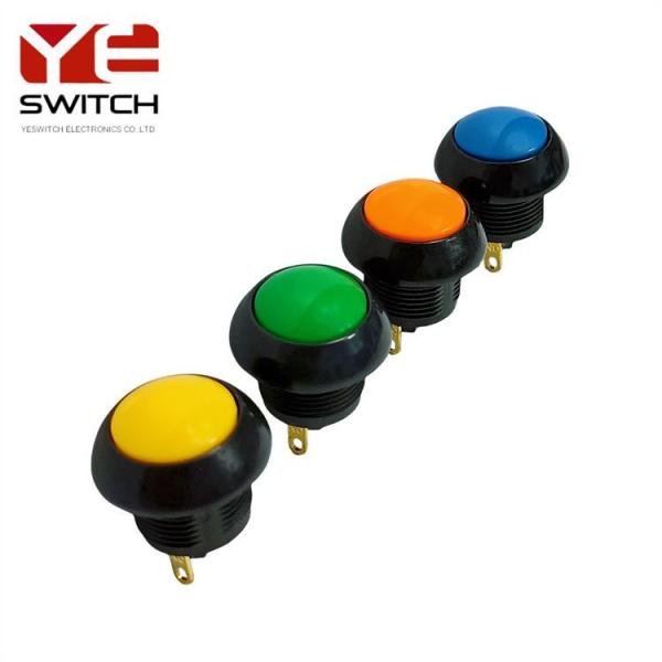 Single Pole Waterproof Push Button Switch Momentary Dome Push Button
