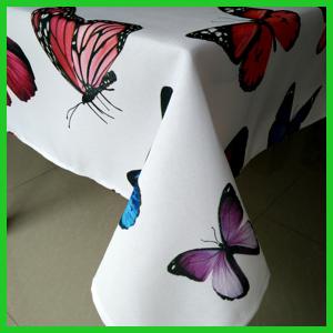 Buy cheap Hot selling four seasonal100% Polyester printed flower tablecloth made in BSCI from wholesalers