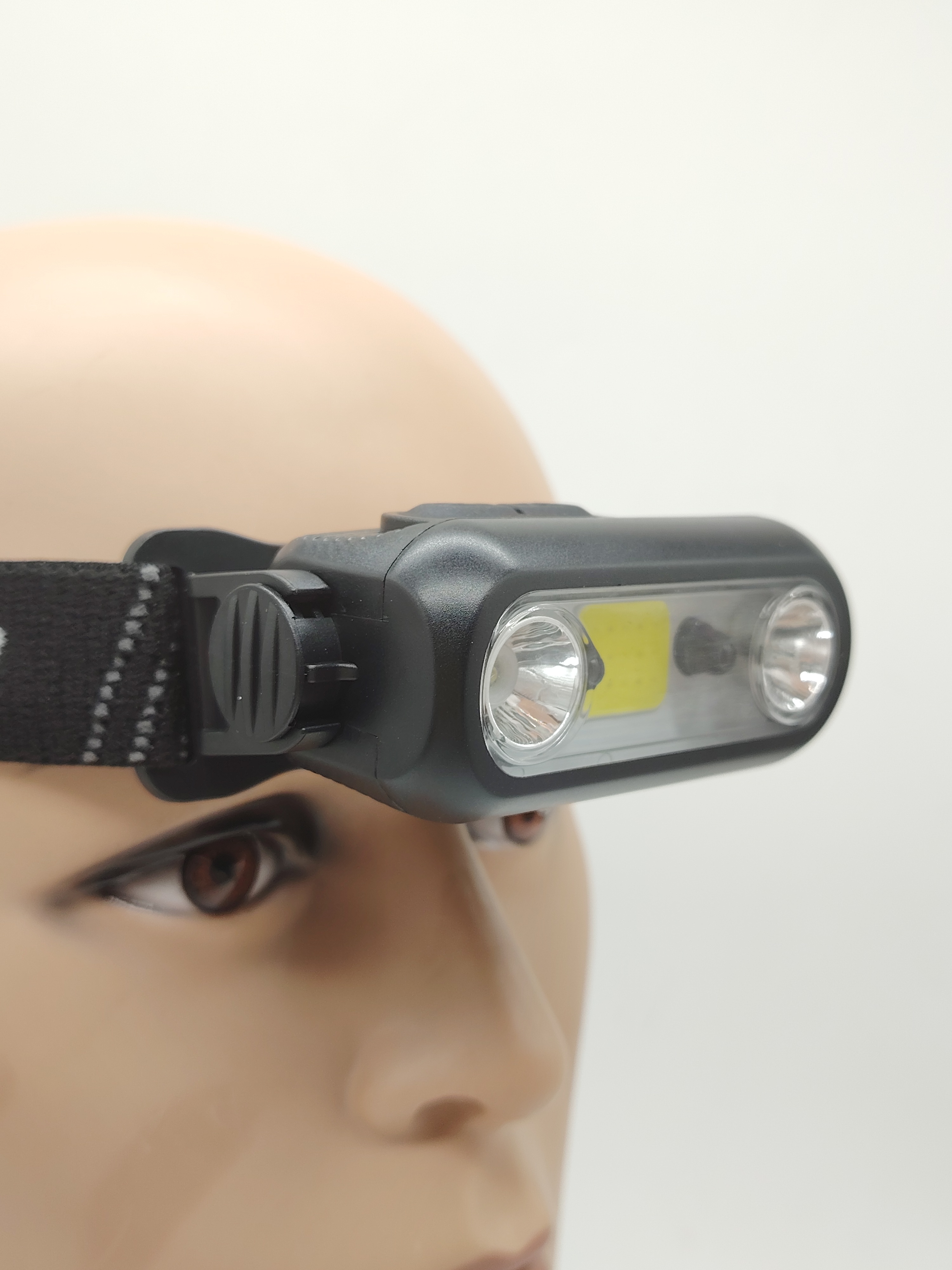 High-Brightness IPX4 Waterproof Mining Headlamp with 1200mAh Battery for Night Work