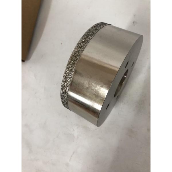 Cup Type Electroplated Diamond Wheel Custom Grit For Hard Alloy / Glass