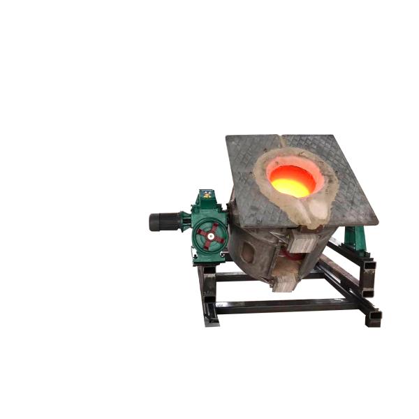 120KW Industrial Induction Heating Machine With Automatic Dumping Furnace