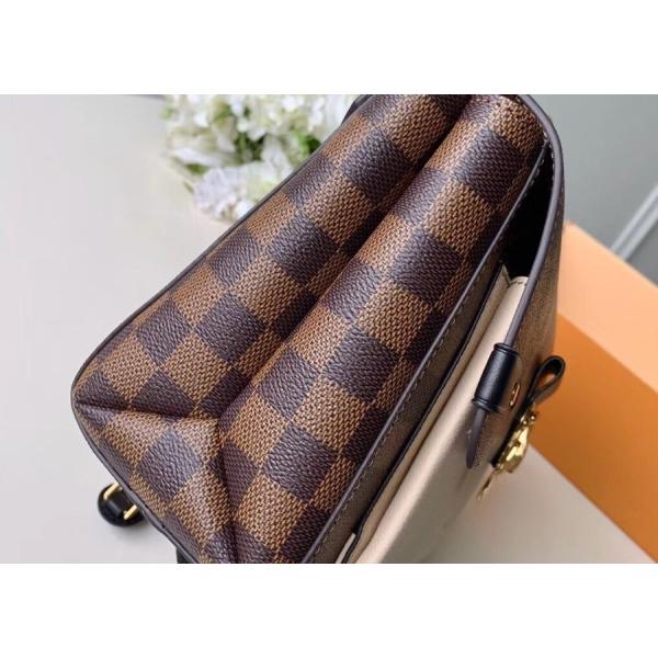 M40108 M40109 M401130 M40312 Damier Ebene Carvas And Soft Cowhide With Unique Design Chain Cross-Body Bag