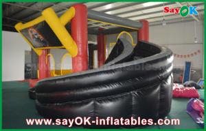 China Cars Inflatable Slide 4 X 6m Or Customized Size Inflatable Bouncy Jumping Toy Castle  Water Slide For Kids on sale