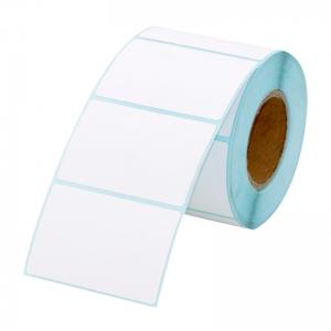 China Waterproof Oilproof Thermal Label Paper Roll 65GSM 70GSM 3 Ply Pos Printer Paper on sale