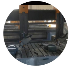 Swinging Head 3D Stone Carving Machine 4 Axis