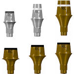 ITI Straumann Bone Level® Titanium Straight Abutment Compatible NC 3.3mm / RC 4.1mm