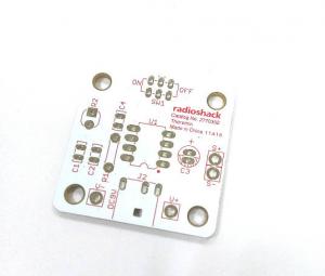 Quality 2 Layers FR-4 White Soldmask Red Silkscreen Electronic Printed Circuit Board PCB for sale