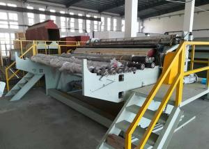 Quality Multifunctional Fabric Roll Slitting Machine , Fabric Rewinder 5.5KW for sale