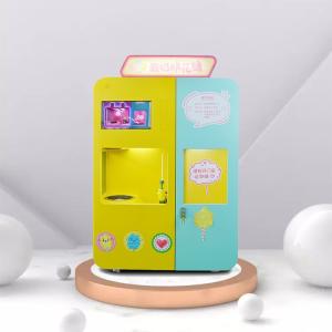 Quality 12 Fancy Smart Candy Floss Machine Fully Unattended Automatic Candy Floss Machine for sale