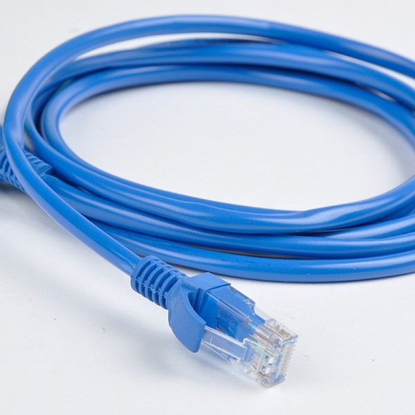 Copper Rj45 Cat5e Ethernet Cable , Ethernet Patch Cable Customized Length