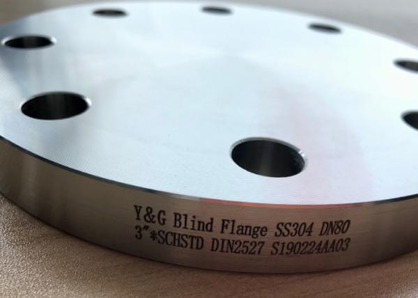 Buy Pipe Fittings And Flanges Carbon Steel / Stainless Steel / Cu Ni Material Blind Flange at wholesale prices