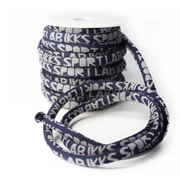 100% Nylon Custom Logo Round Jacquard Cord