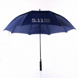 Quality Double golf umbrella 511 long umbrella straight fiber wind umbrella umbrella for sale