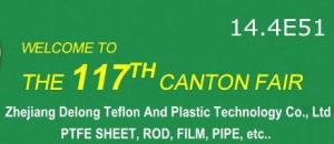 Quality canton fair 117th 14.4E51 ptfe sheet and rod for sale