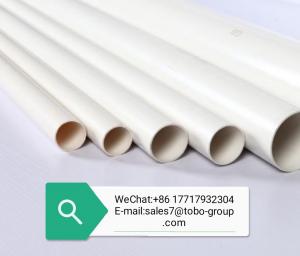 Quality OEM ODM Extrusion 12m DIN8077 DIN8078 Water PVC Tube for sale