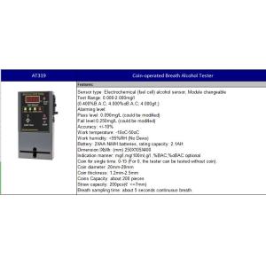 Electrochemical Led Breath Alcohol Tester At319 Module Changeable