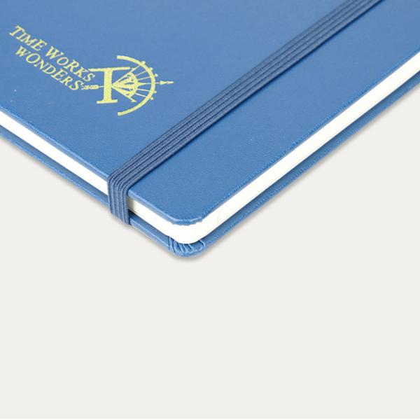 Dotted Note Pages Student Weekly Planner Haze Blue Leatherette Paper