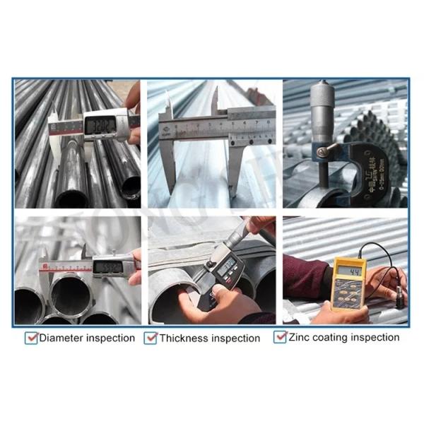 Q345 Galvanized Welded Steel Pipe A36 SS400 S235JR Zinc Coating Pipe