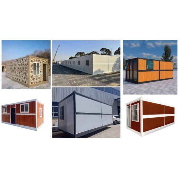 Anti Rust Fireproof Prefab Folding Container House Easy To Install