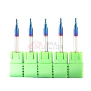 Buy cheap HRC65 High Hardness 1.5mm 2 Flutes 30 Degree End Mill Carbide Ball Nose Endmill from wholesalers