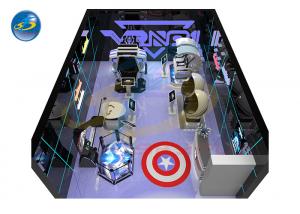 China Small Business Virtual Reality Theme Park 9D VR Simulator Arcade Room Game Center on sale