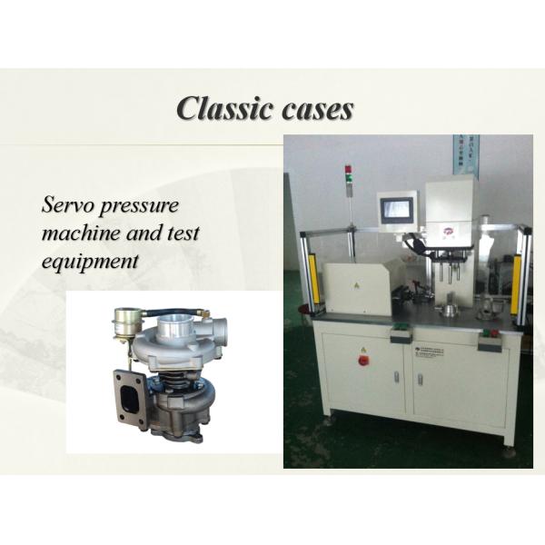 Four - Column Servo Press Machine With 0~35mm/S Pressing Mount Speed