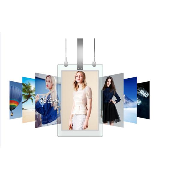 Hanging Double Sided LCD Display Digital Signage 49 Inch For Chain Stores