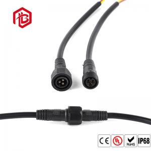 Quality Low Voltage PVC 3 PIN M15 Male And Female Connectors for sale