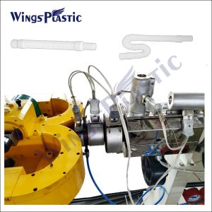 Plastic Expansible Basin Corrugated Pipe Making Machine / Extrusion Line /