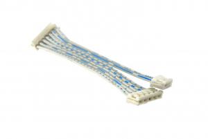 China UL2468 Custom Wire Harness Cable White Blue Cable Assembly EHR / XHP For Printer on sale