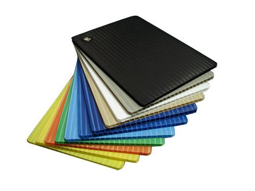 Buy Recycled PP Corrugated Plastic Sheet Coroplast Polypropylene Fluted Board at wholesale prices