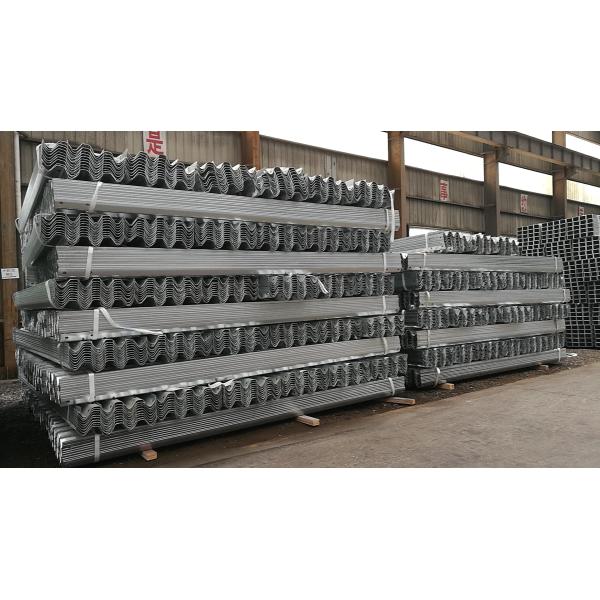 French Type/ Motorway Crash Barriers 6mm Galvanized Guard Rail/ highway guardrail