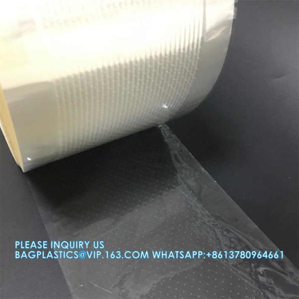 MICROPERFORATED FILM, Microperforation layflat tubing, packaging for bread vegetable micro-perforated film roll