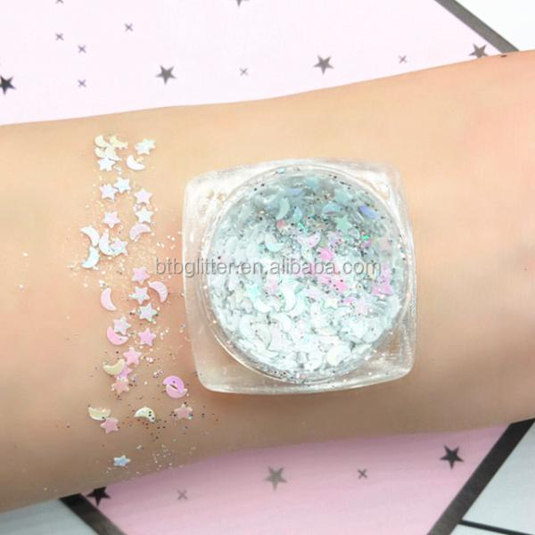 Thousand Choices Offered for Nails Art Decoration Usage and Sequins Material in Nail Beauty Products
