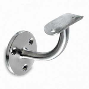 Quality Inox Casting Handrail Bracket for Modern Stainless Steel Staircase Railing for sale
