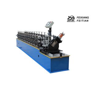 PLC Control Metal Stud And Track Roll Forming Machine / Drywall Stud Roll